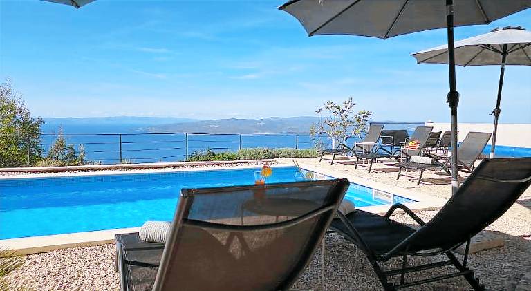Villa with pool in Brela