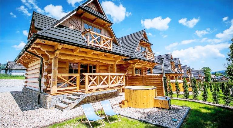 Chalet with garden, jacuzzi & barbeque in Zakopane