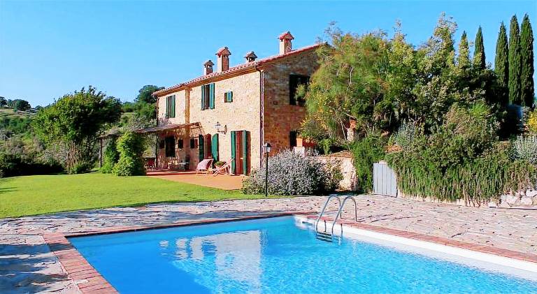 Villa with pool in Scansano