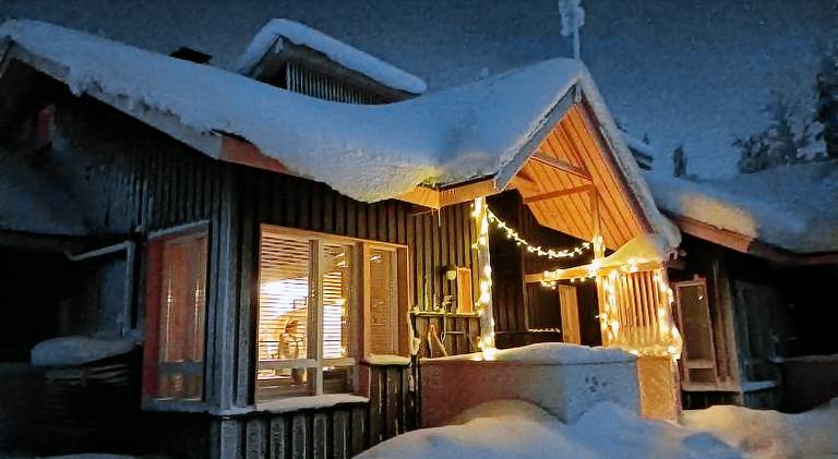 Apartment with 4 rooms for 7 persons in Saariselkä
