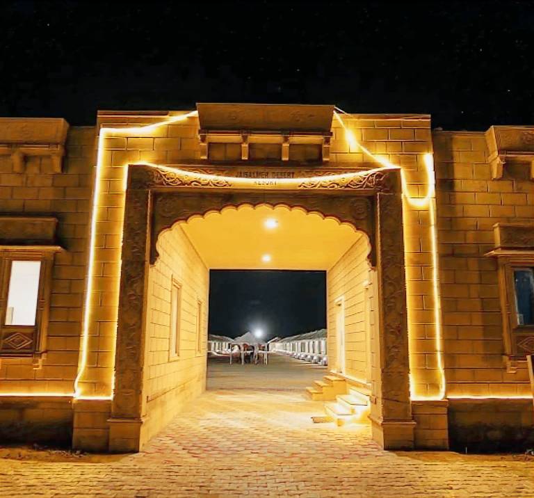 Tent with barbeque, patio & yard | Pets are welcome in Jaisalmer