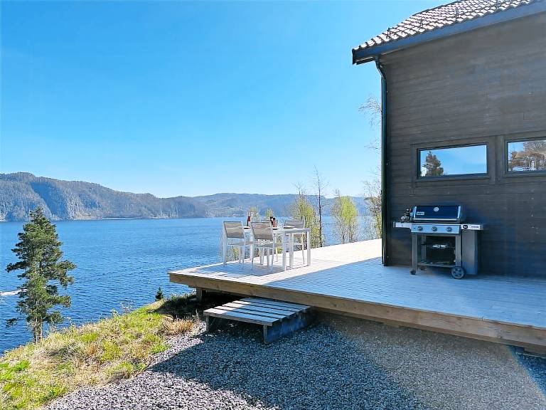 Ferienhaus mit Hund in Lund, Rogaland fuer max. 10 Personen