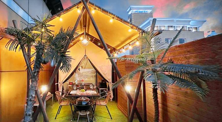 Bosco Glamping Party Room Juan Branch