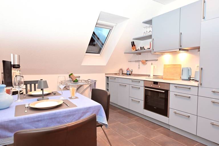 Modernes Apartment Kranichkieker mit Balkon und Nähe zum Sandstrand in Hohwacht — photo 4