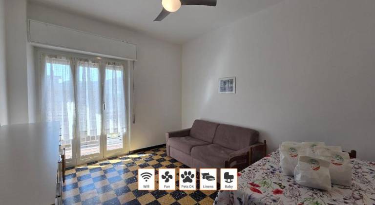Wonderful rental apartment | Beach nearby | Pets allowed in Loano