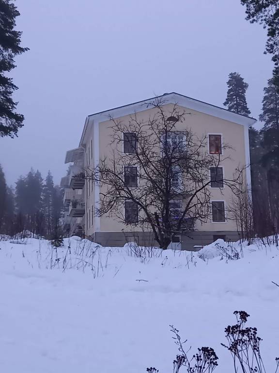 2-room (63m2) flat with sauna and a lake view. Sleeps 4 guests. 1 queen size bed, 1 sofa be for 2, a foldable bed, a baby bed available. Balcony — photo 4