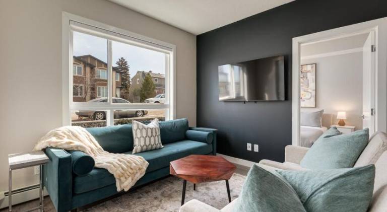 Holiday apartment with 2 rooms for 4 persons in Calgary, AB