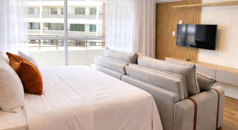 Apartment with 1 room for 3 persons in Olímpia