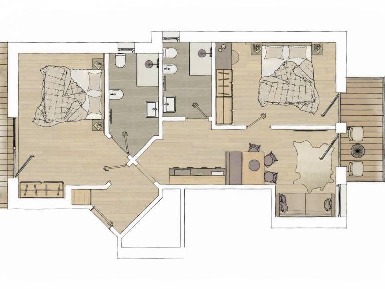 Ferienwohnung in Ratschings für max. 6 Gäste
