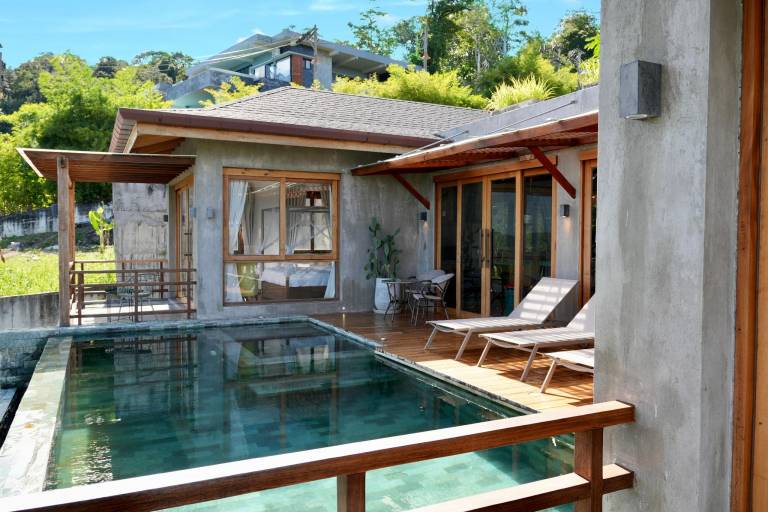 House with grill, yard & pool | Perfect for remote work | Pet-friendly in Rawai