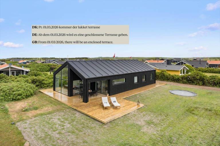 Family-friendly vacation home with sauna, jacuzzi & BBQ | Pets allowed in Harboore