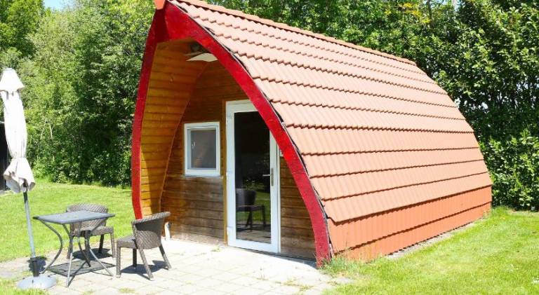 Luxe Eco Pod op Camping de Stal