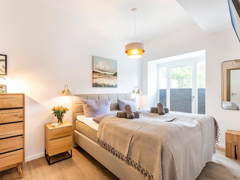 FeWo TREIBsand: 125m² Ferienwohnung mit 3 Schlafzimmern, 2 Terrassen & Meerblick — photo 5