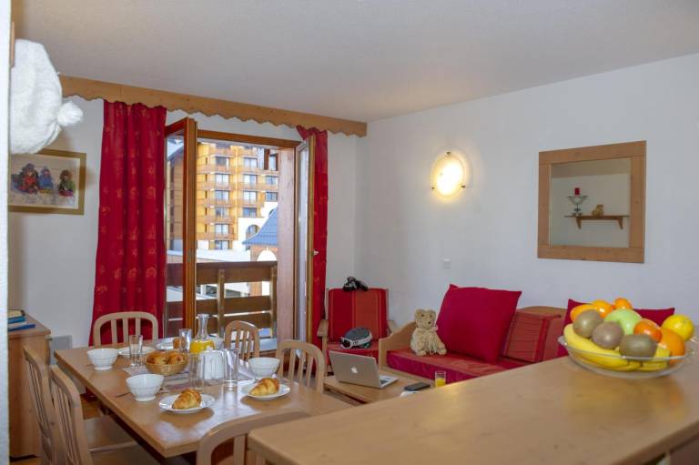 Fitness, balcony, parking, tv, ski locker, 35m², Les 2 Alpes — photo 3