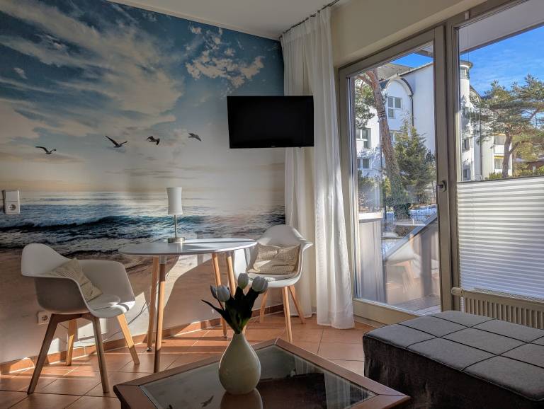 Ferienwohnung mit Hund inSeebad Heringsdorf, Bansin  f&uuml;r max. 3 Personen