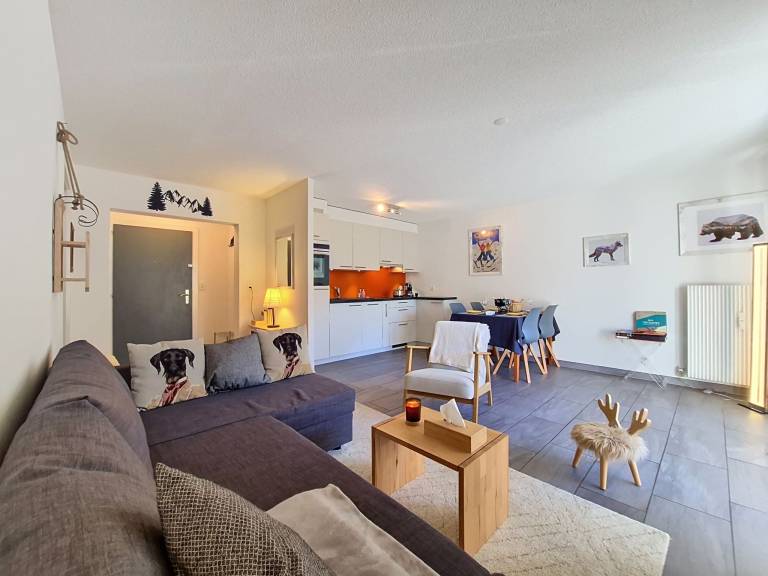 Ferienwohnung mit Hund in Crans-Montana fuer max. 4 Personen