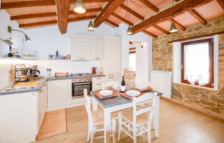Ferienhaus mit Terrasse | Panoramablick | Hunde erlaubt