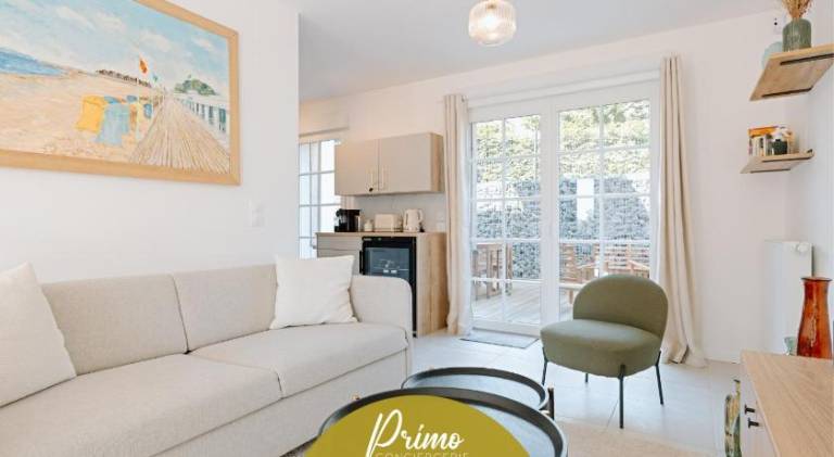 Fully equipped vacation home with patio | Pets are welcome in Touques
