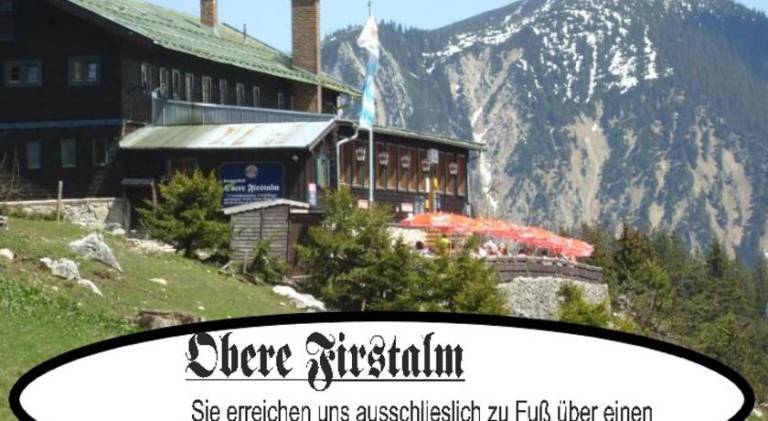 Berggasthof Obere Firstalm in Schliersee