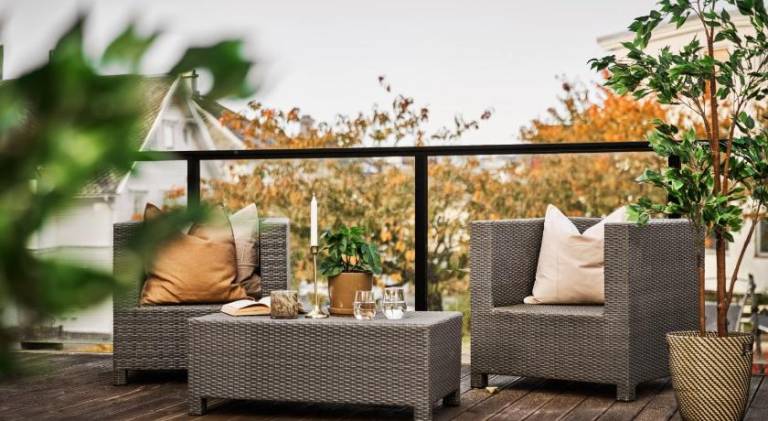 Serviced apartment with terrace & yard — photo 5