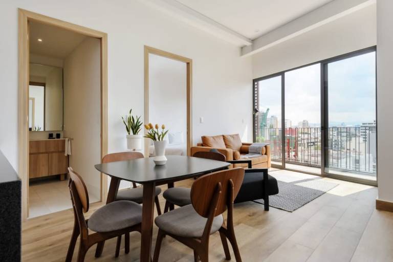 w Compact 2BR in Cuauht&eacute;moc