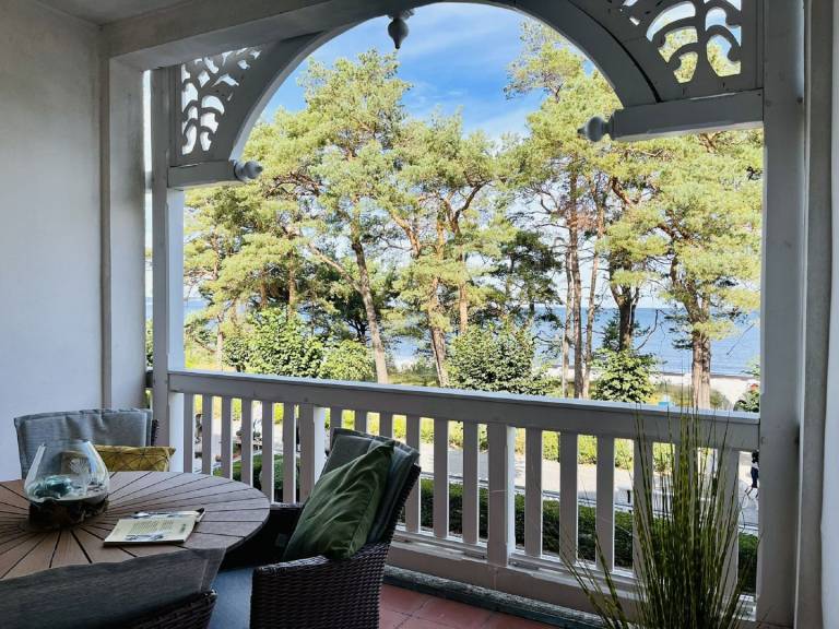 Strandlust 610, Villa Seeadler:Einzigartiger Ostseeblick & gemütliches Ambiente. in Binz