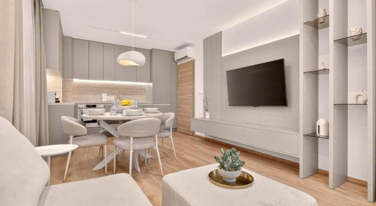 Luxury Ap Bella - Parking & Pool in Azur Panorama in Varna