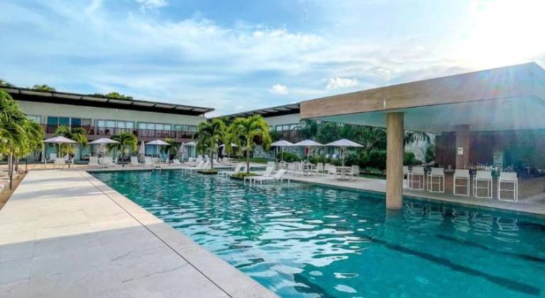 Vacation home with sauna, pool & garden in Tibau do Sul