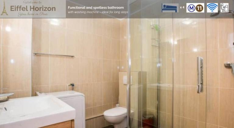 Paris 20 - T4 78m2 familial au pied du metro — photo 2