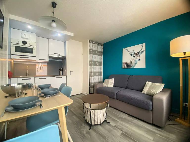 Studio with 1 room for 4 persons in Tignes