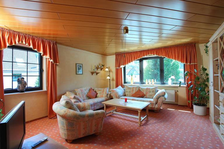 Ferienwohnung Hildegard 85qm 1 Schlafzimmer 1 Wohn Schlafzimmer max 5 Personen