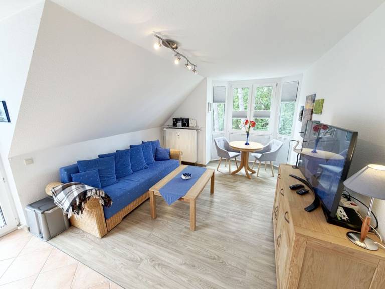 MR: Ferienwohnung Strandmöwe mit Balkon (Süd/Ost)