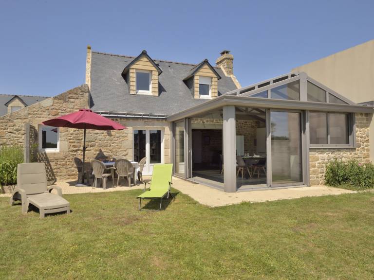 Ferienhaus mit Hund in Plouhinec, Atlantikküste Frankreich für max. 6 Personen