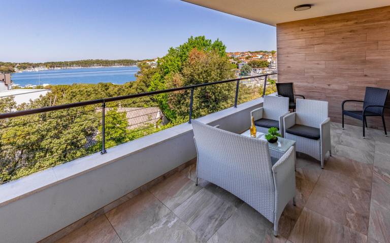 Ferienwohnung in Pješčana Uvala, Medulin f&uuml;r max. 8 Personen