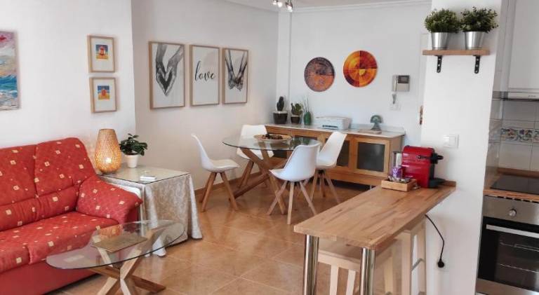 Apartment with pool in Playas