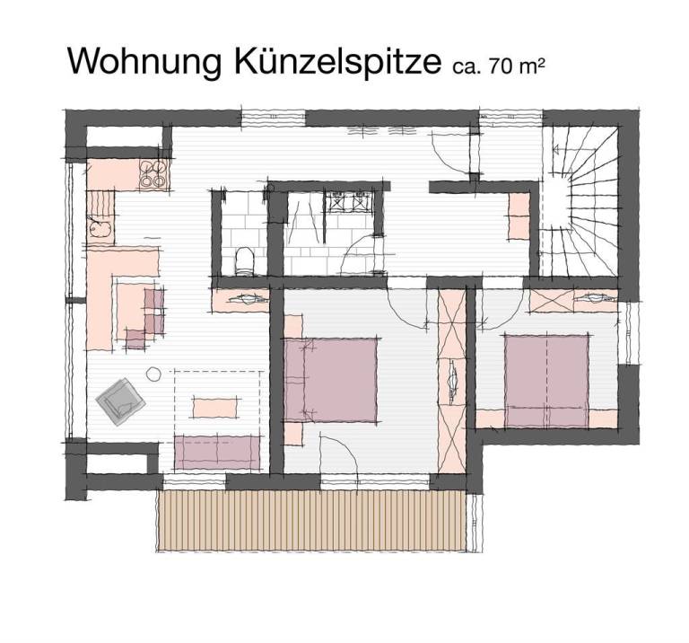 Ferienwohnung in Schröcken für max. 6 Gäste