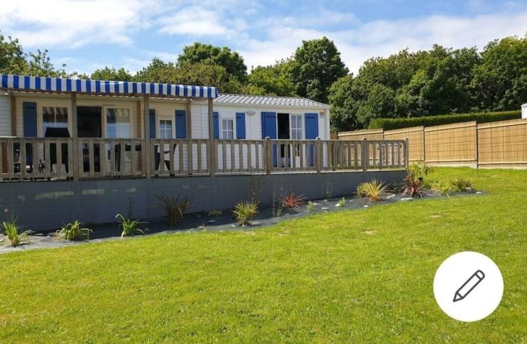 Mobil-home Côte de granit rose