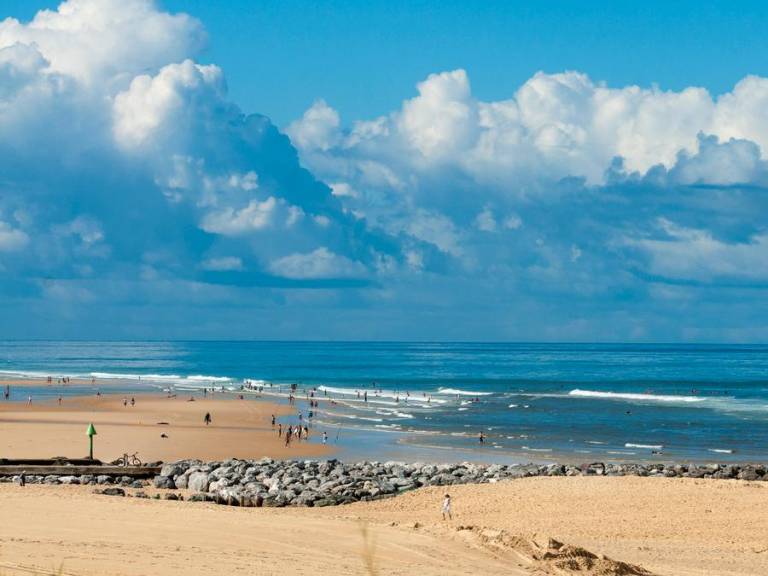 Ferienwohnung mit Hund inMimizan, Frankreich  f&uuml;r max. 6 Personen