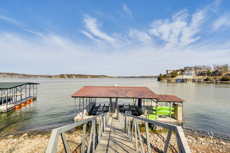 Group Getaway! Osage Beach Escape w/ Private Dock in Osage Beach, MO