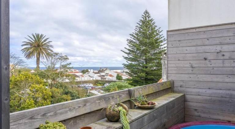 Apartment with jacuzzi, private pool & patio | Near Portas da Cidade de Ponta Delgada in Ponta Delgada