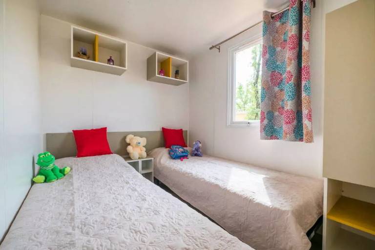 Campsite La Dune Blanche - Mobile home Premium 3 bdr. 6/8 pers. Covered Decking A/C TV — photo 4