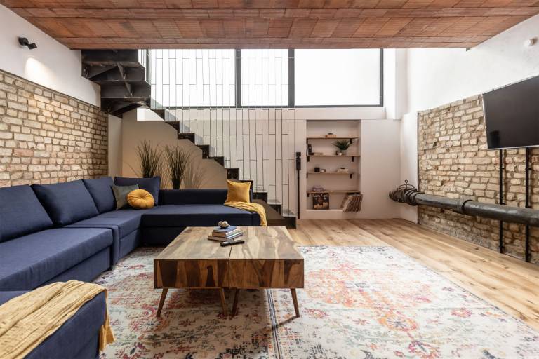 Industrial Loft Duplex 100sqm near Antonplatz