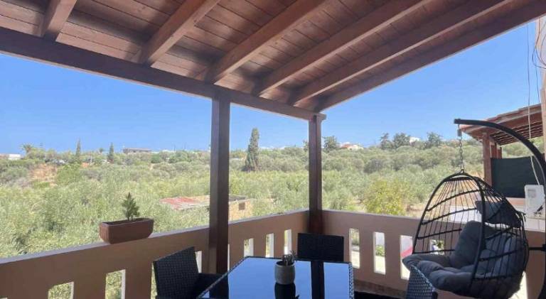 Lovely apartment with terrace & yard | Pets are welcome in Chania