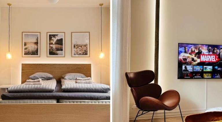 Luxury 3-Bedroom Suite on Most Beautiful Street of Helsinki in Helsinki