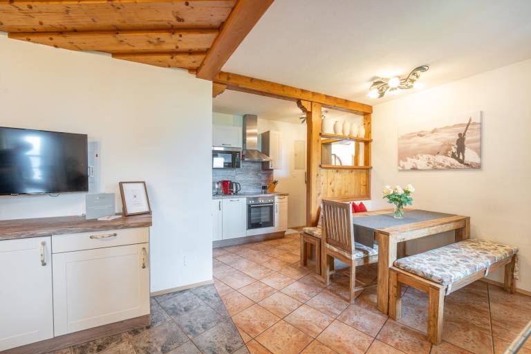 Appartement Fewo Dusche WC 2 Schlafr&auml;ume