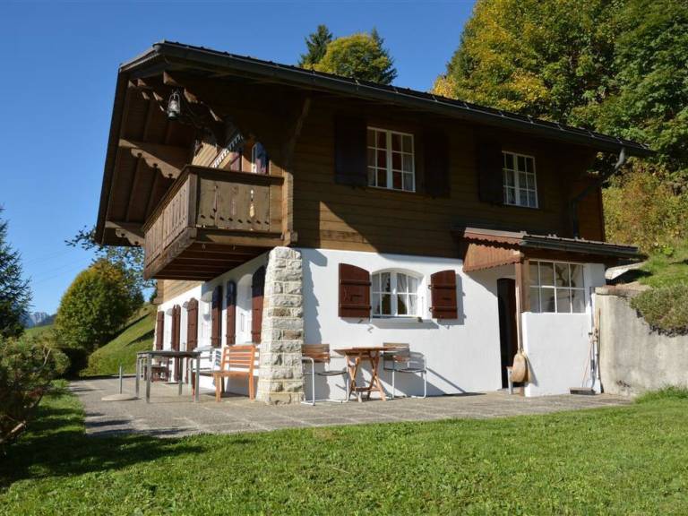 Ferienwohnung mit Hund in Schönried f&uuml;r max. 9 Personen