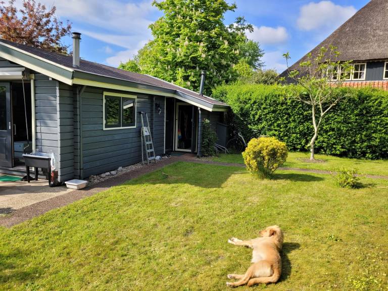 Ferienhaus mit Terrasse und Garten