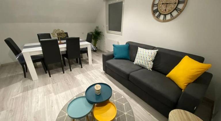 Rental apartment with 1 room for 4 persons in Nancy
