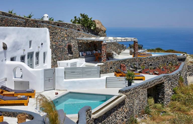Deluxe Santorini Suite Thira Suite 3 Bedrooms