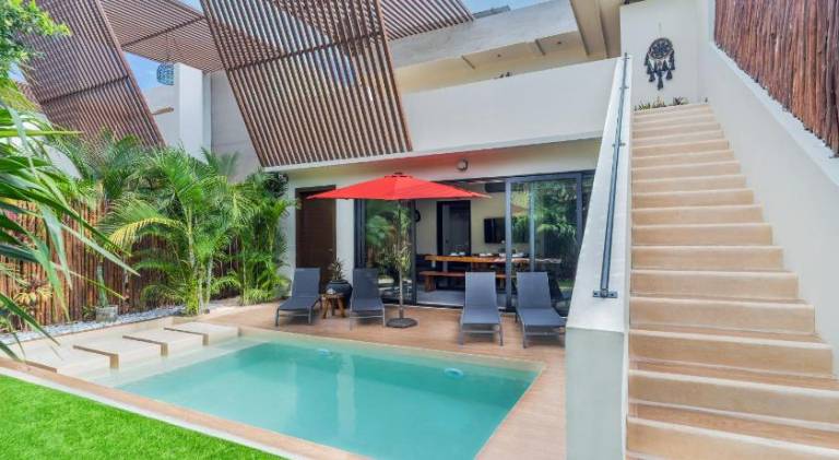 Villa with hot tub & pool in Tulum